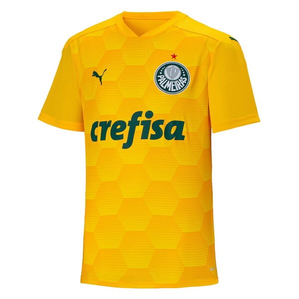 Thailandia Maglia Palmeiras Prima Portiere 20/21 Giallo